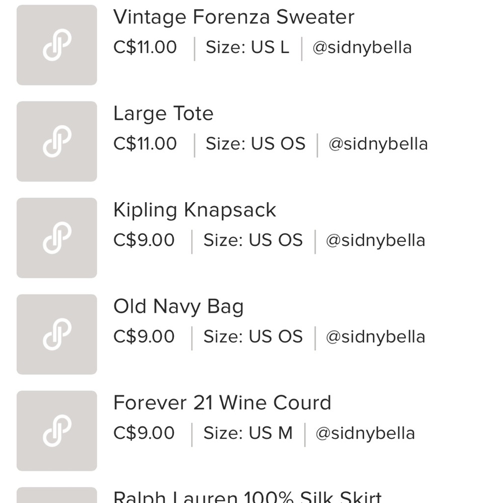Bundle for @sidnybella 💌